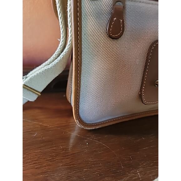 Vintage Ghurka Marley Hodgson No. 59 Cross Body Canvas & Leather 1987 - Picture 10 of 16